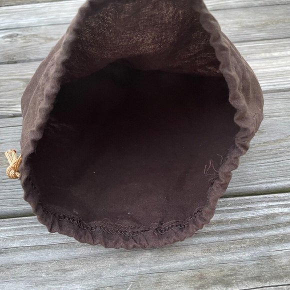 TOD's Dust Bag Brown Storage Bag Draw String Bag Authentic - Picture 4 of 8